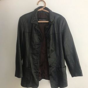 Wilson’s leather jacket